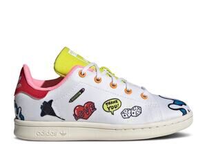 Adidas Stan Smith Aaron Kai Doodles Primeblue Toddler 7 NWOB Save The Planet ECO